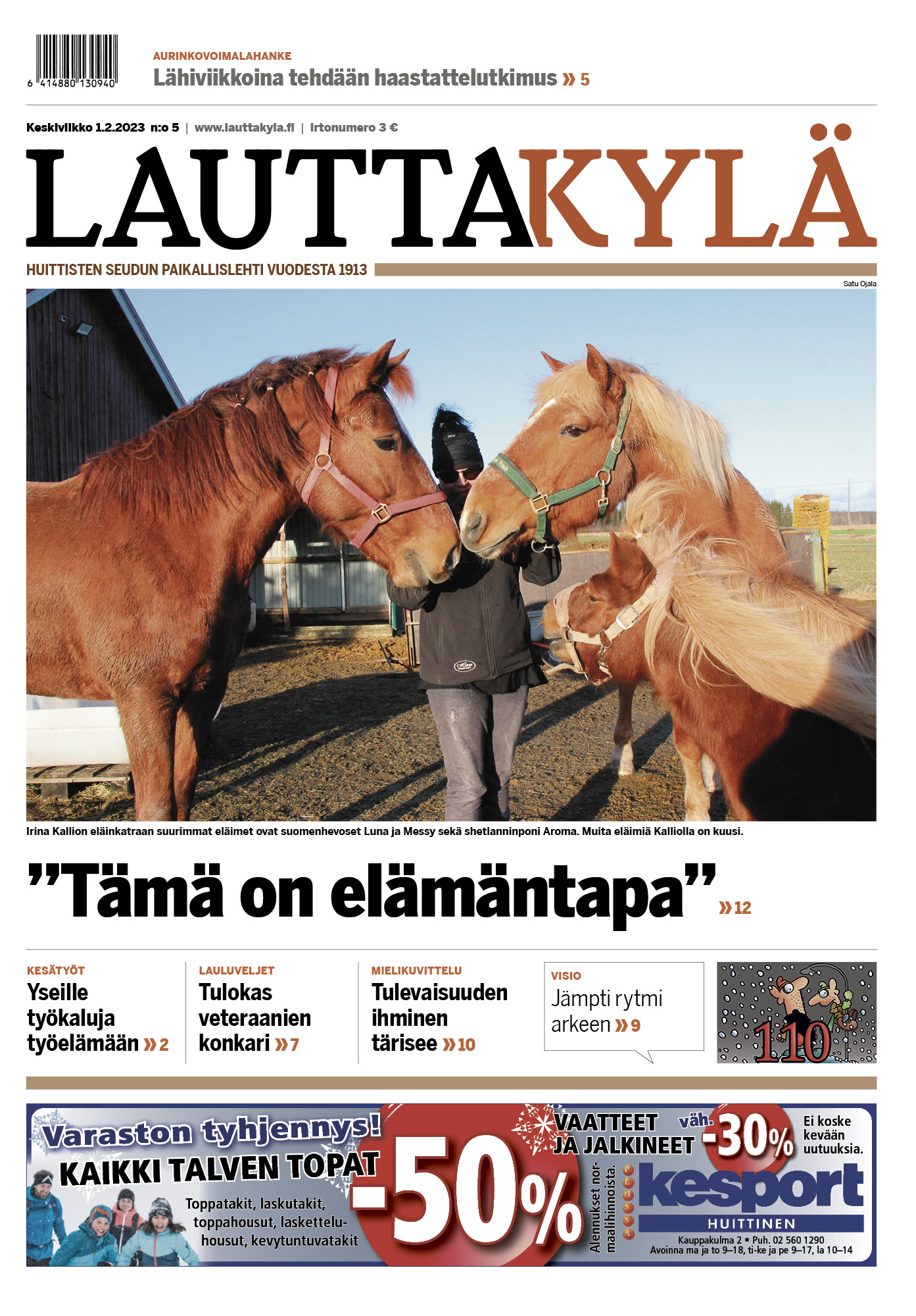 Front page