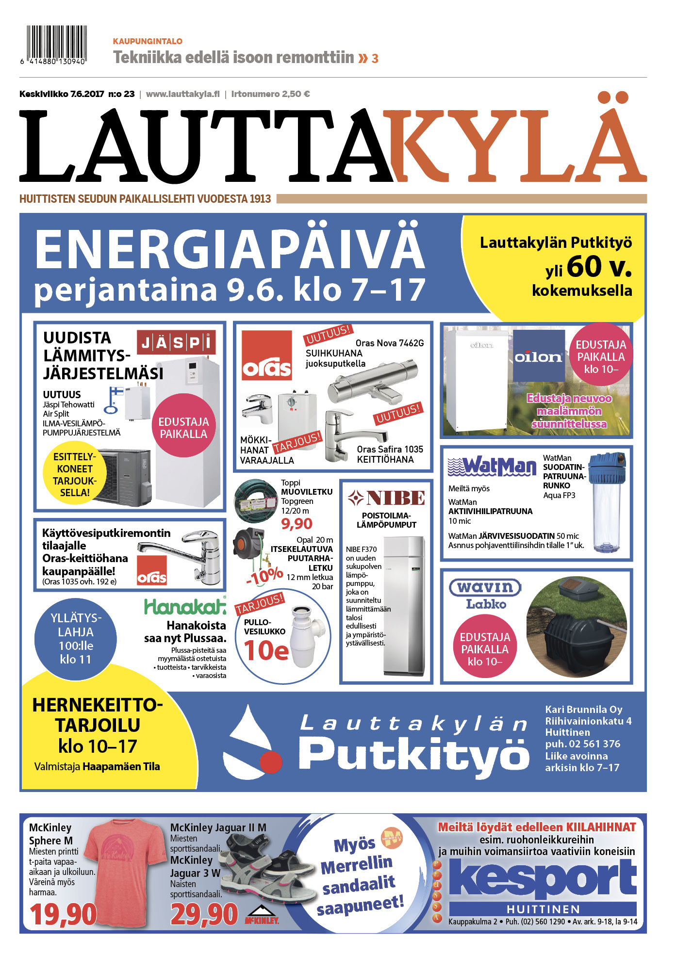 Front page